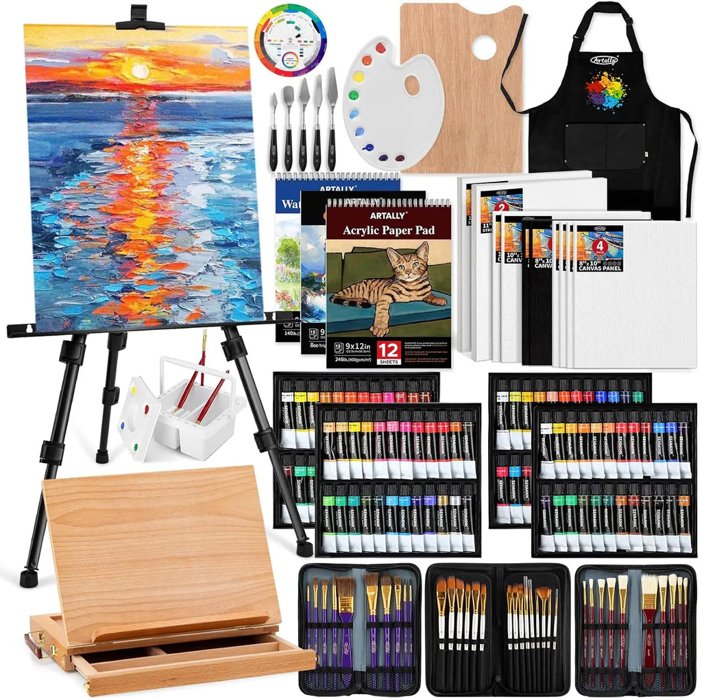 Art Painting Kit with Easel