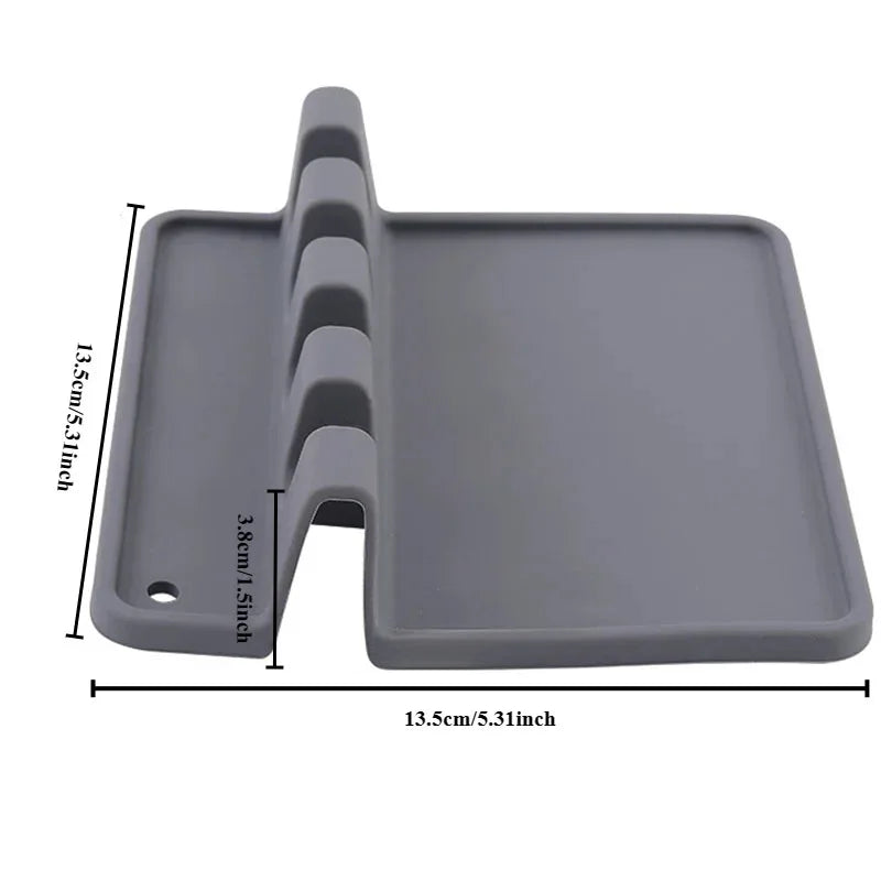 Silicon Utensil Drying Rack