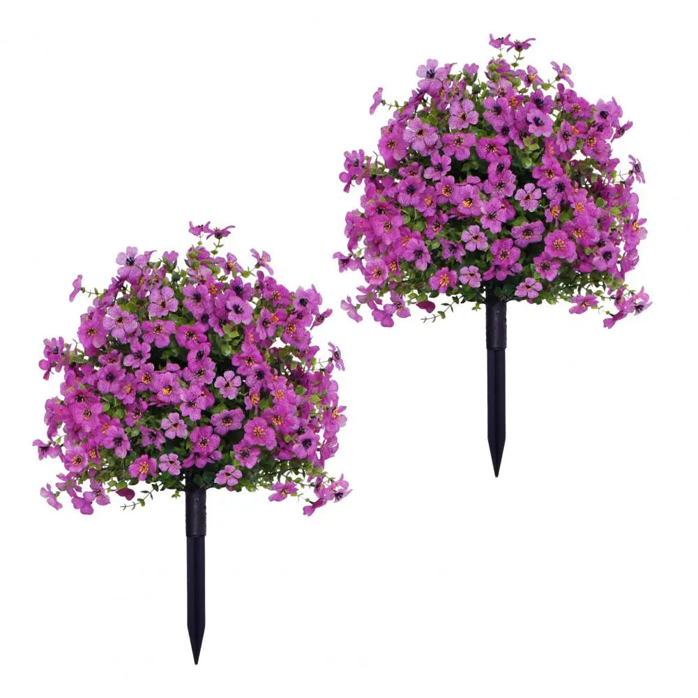 Faux Plastic Flower Spike