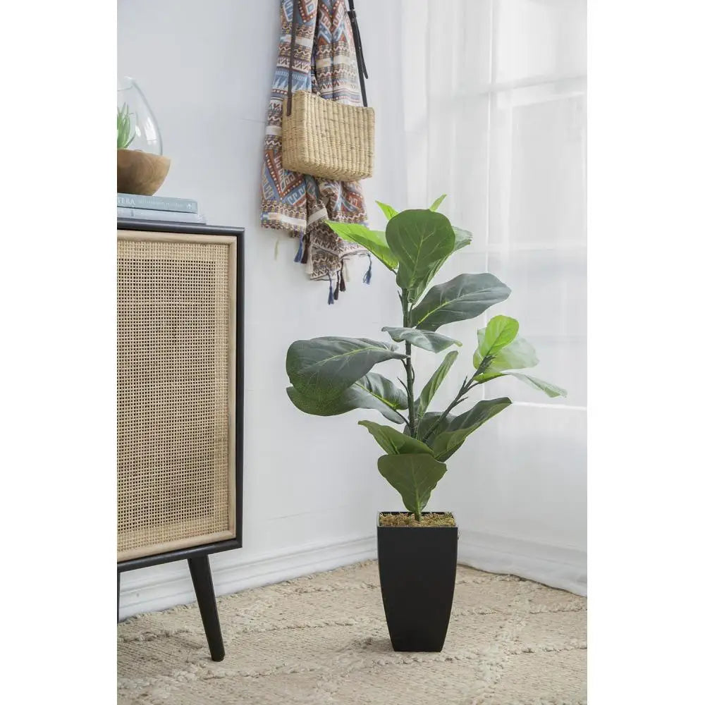 Artificial Fiddle-Leaf Fig Potted Plant