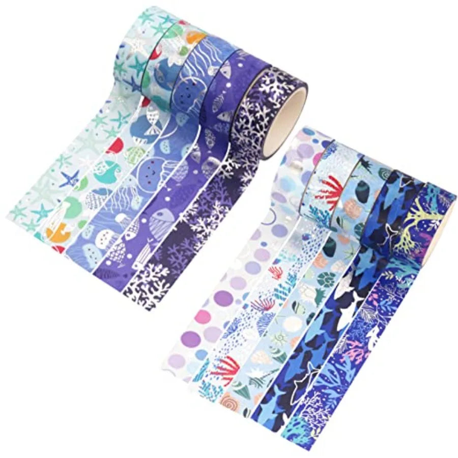 Gold Foil Washi Tape Set