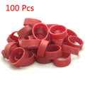 Red Color Rubber Bands
