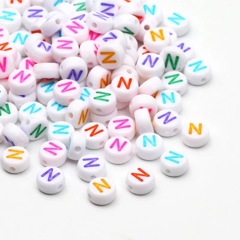 Round A-Z Alphabet Letters