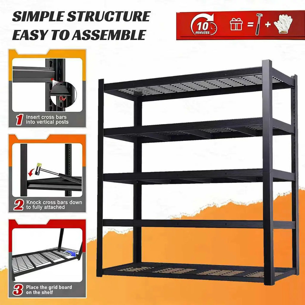 Adjustable Metal Shelving