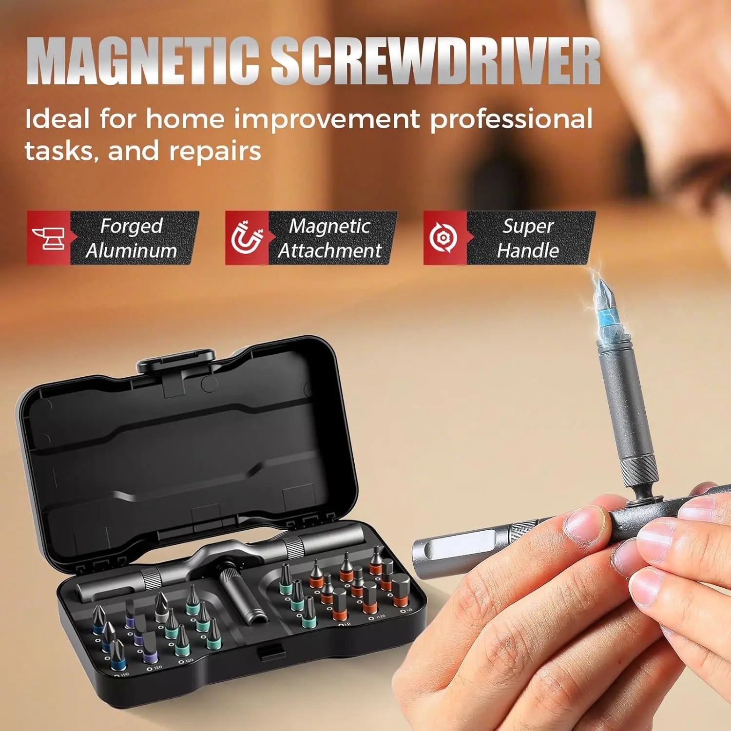 Multifunction Ratchet Screwdriver Set