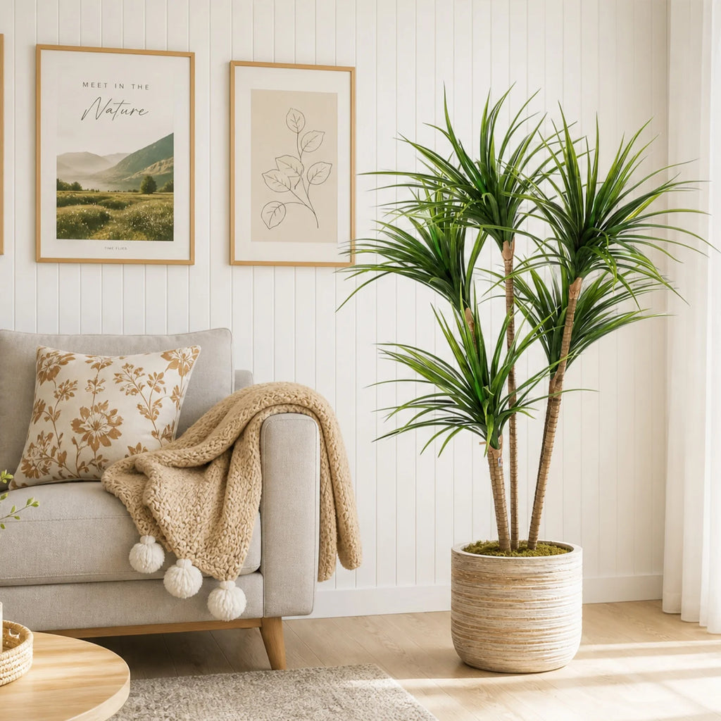 Artificial Dracaena Marginata Tree