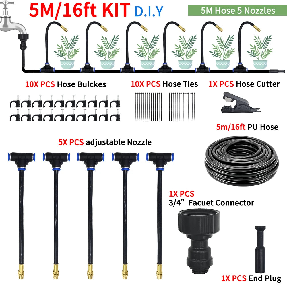 Irrigation spray nozzles kit For Greenhouse Garden