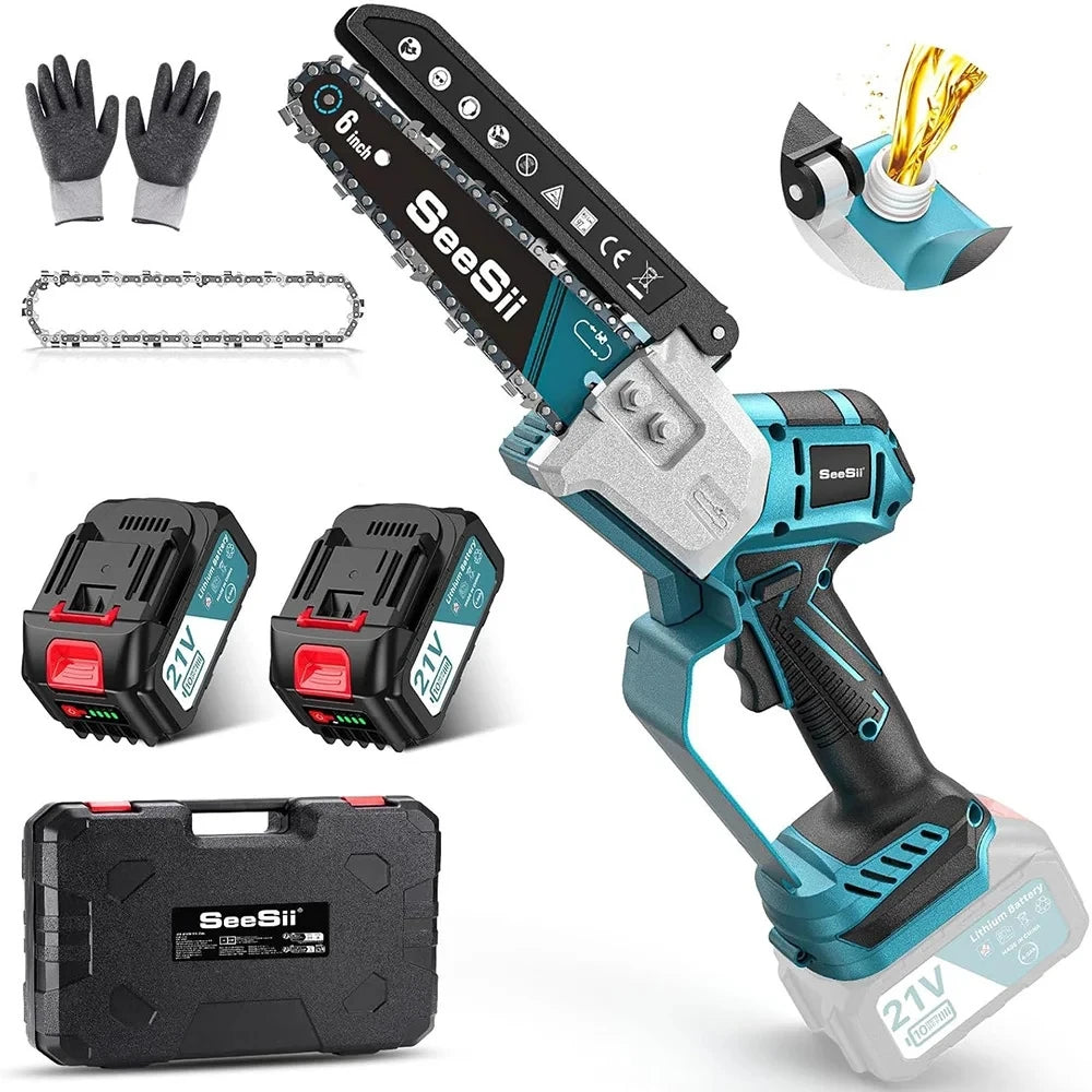 6''Cordless Mini Chainsaw