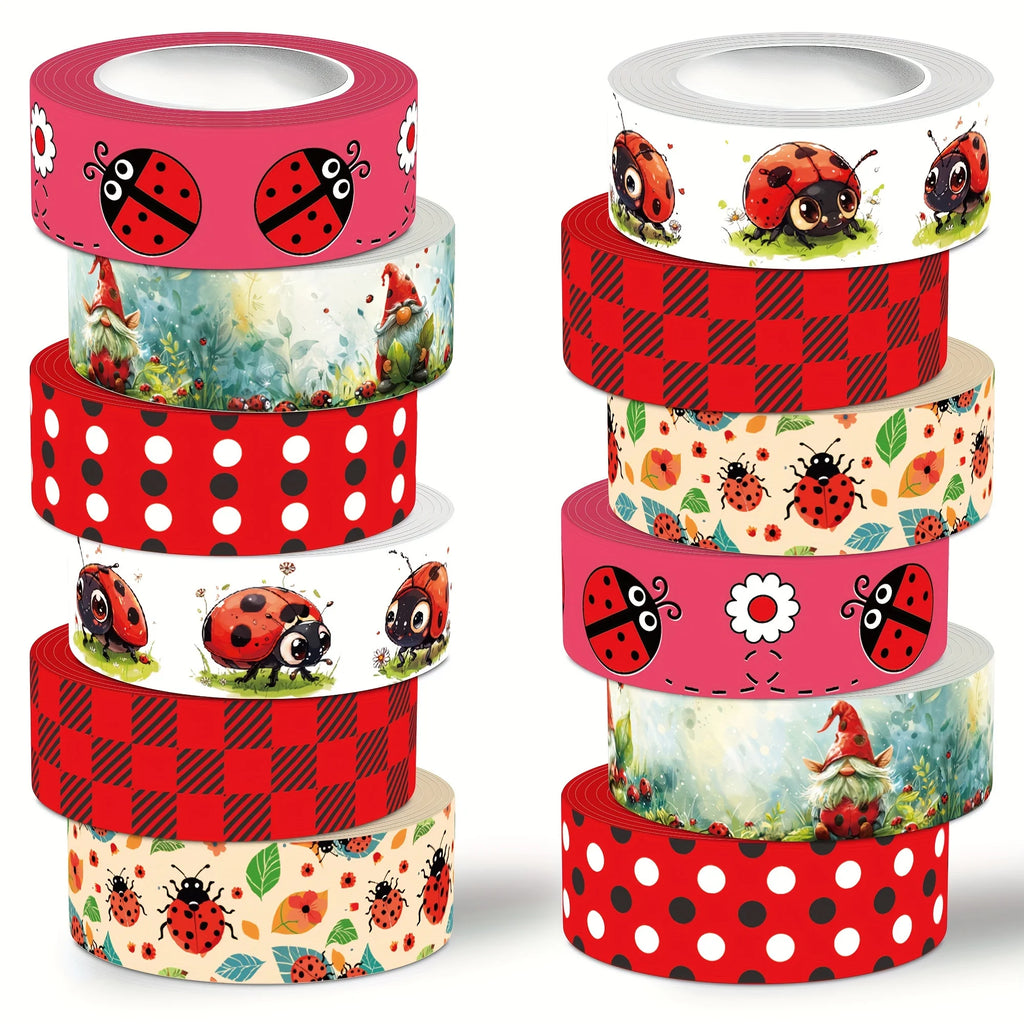 Ladybug style and paper tape set