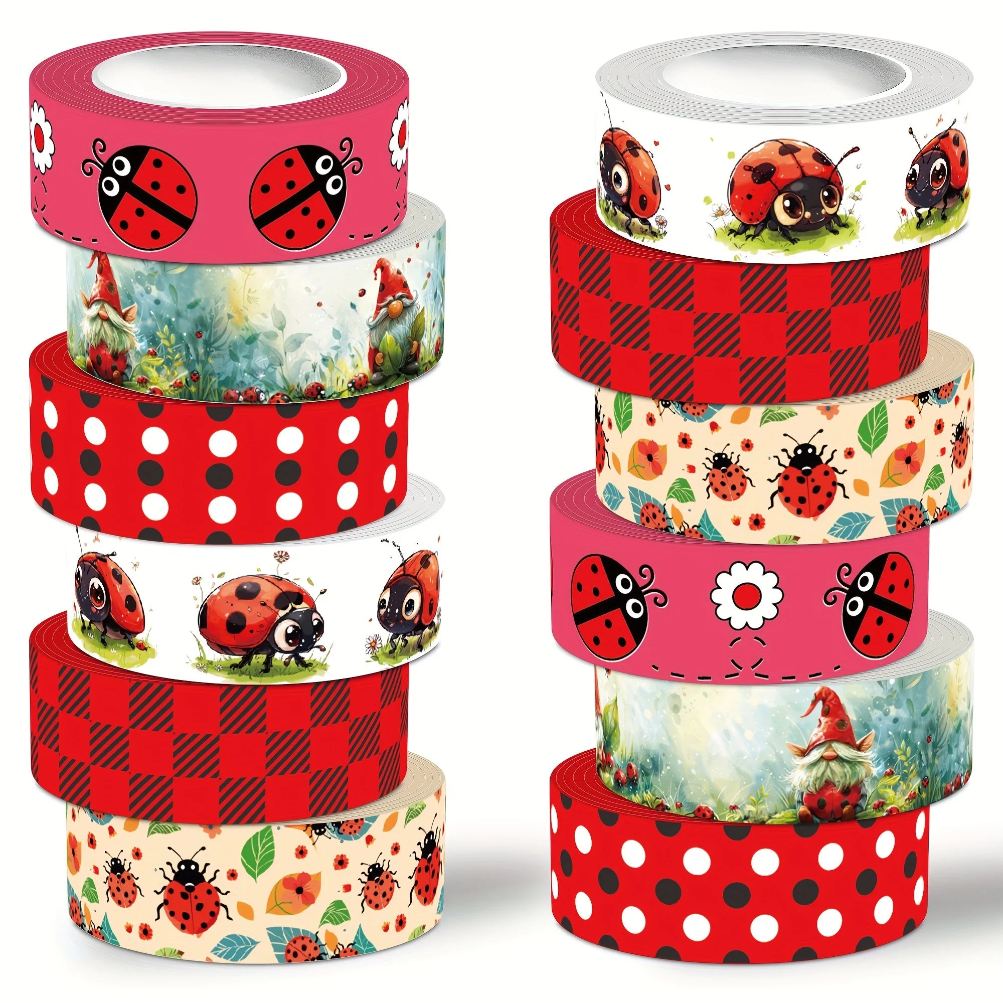 Ladybug style and paper tape set
