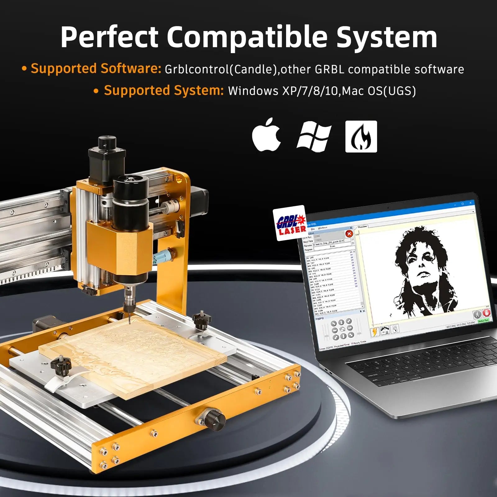 All-Metal Engraver Machine