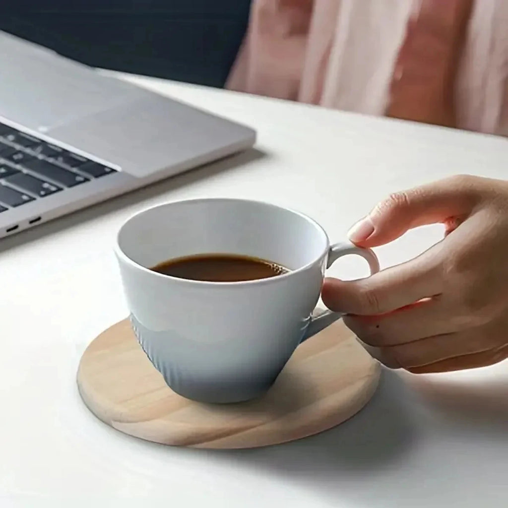 Log Pine Blank Coasters