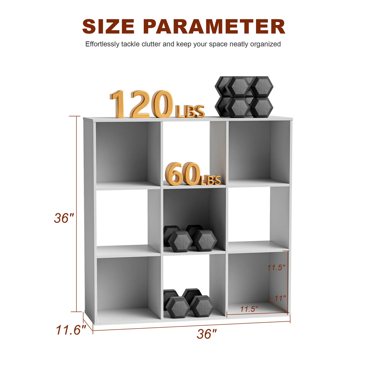 9 Cube Storage Organizer