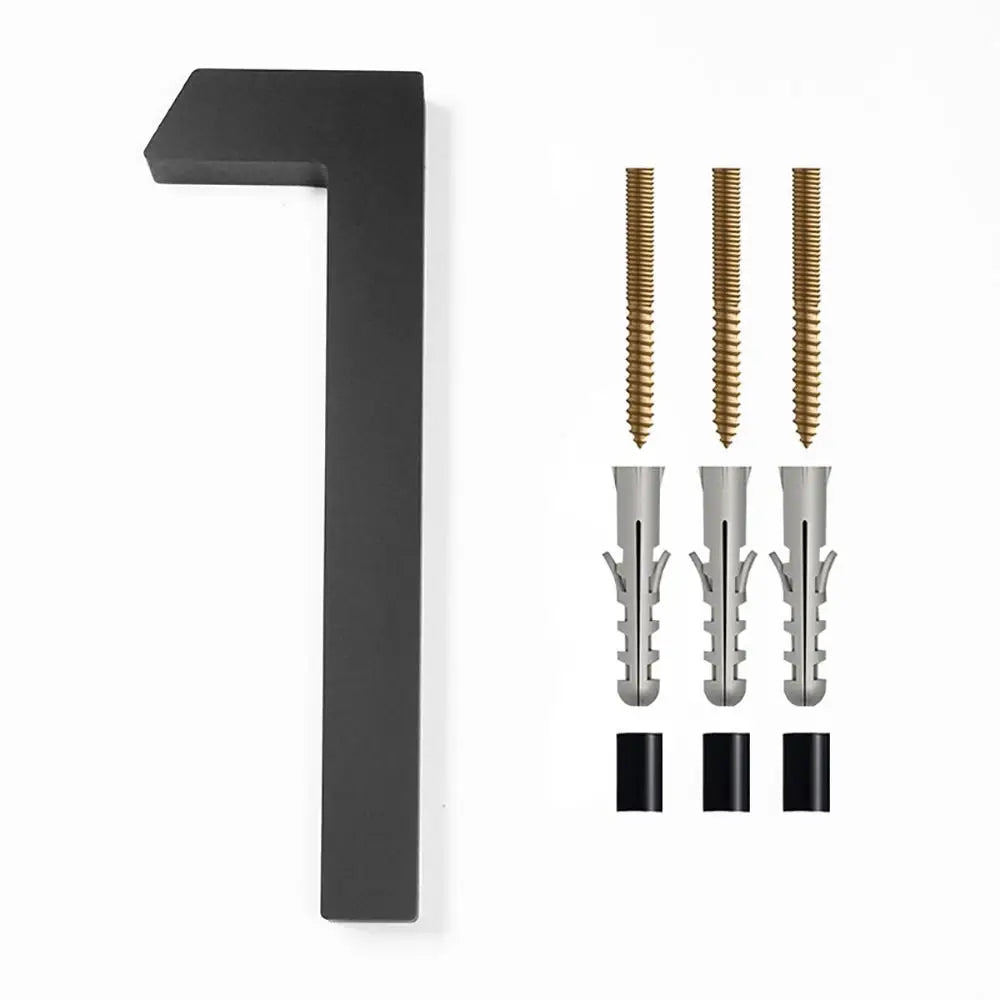 6" Floating House Number