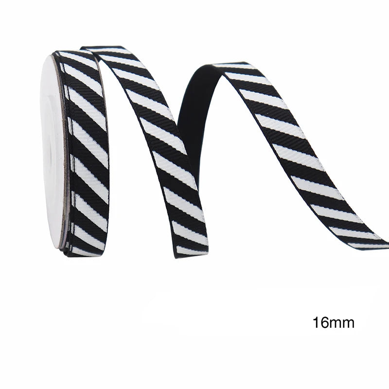 Diagonal Striped Ribbon