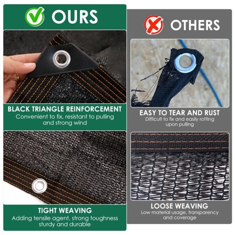 The Quick-Install Sunshade Net