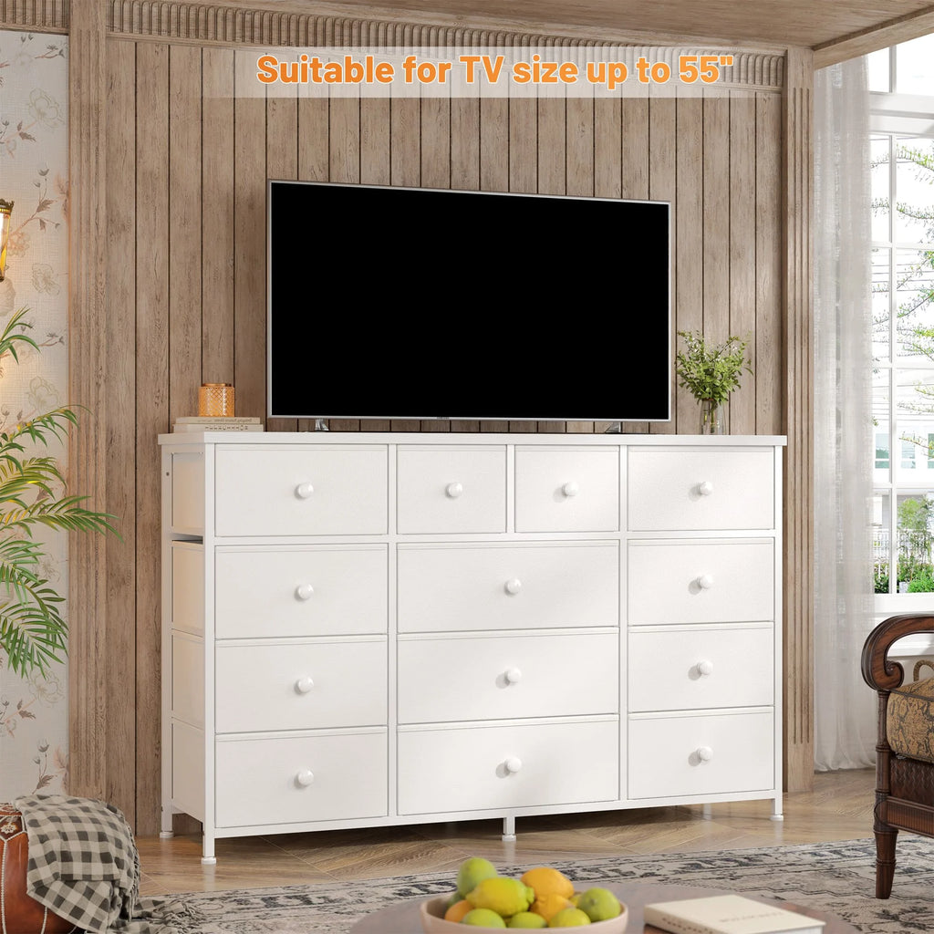 13-Drawer Storage Unit & TV Stand