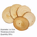 Natural Pine Round Wood Slices