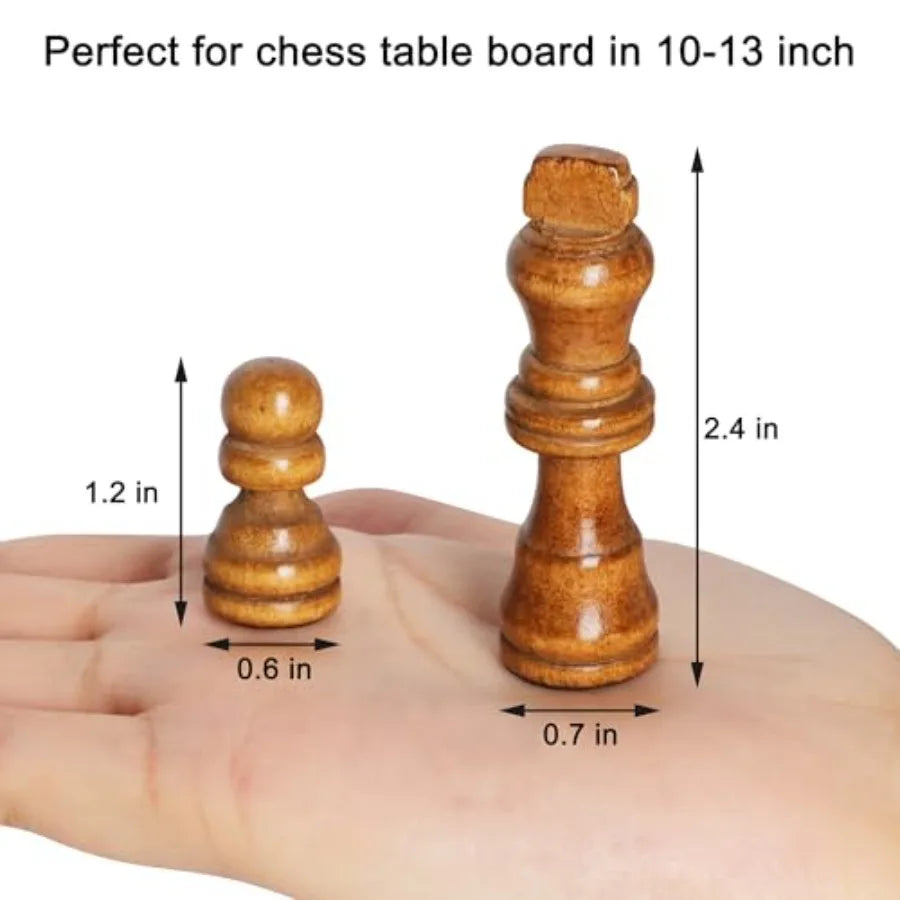 Wooden Chess Pieces