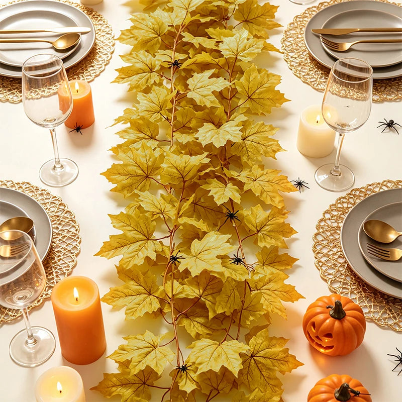 Fall Artificial Maple Leaves Vine