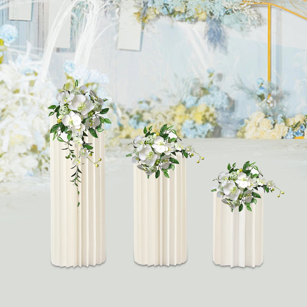Foldable Cylinder Flower Stand