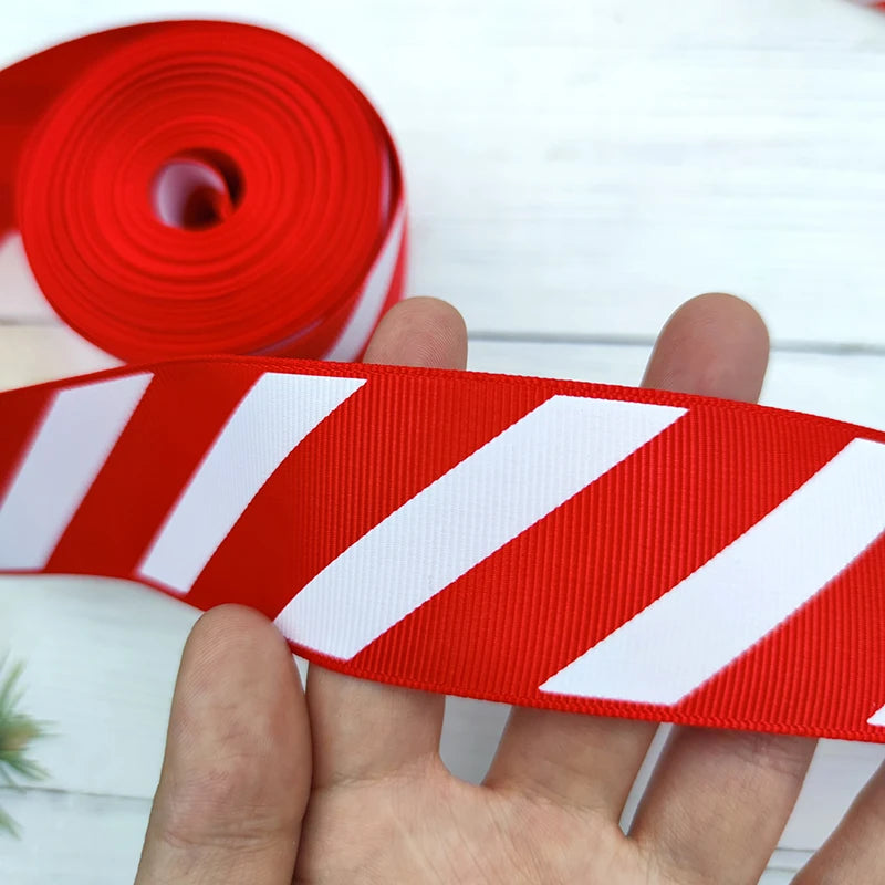 Diagonal Striped Ribbon