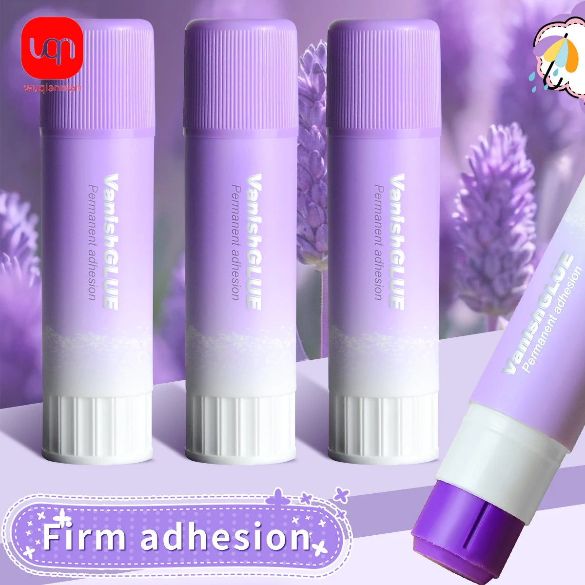 Disappearing Purple Glue Stick