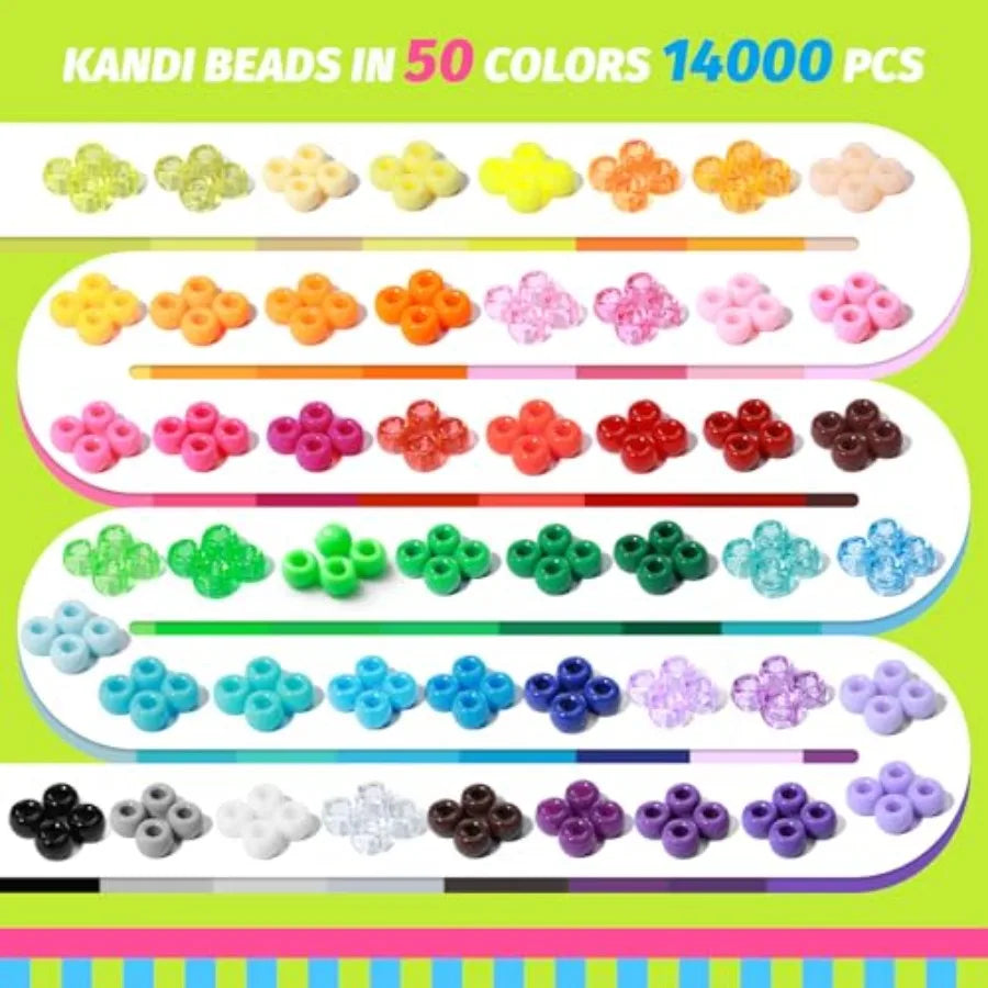 14000Pc Bulk Beads Set