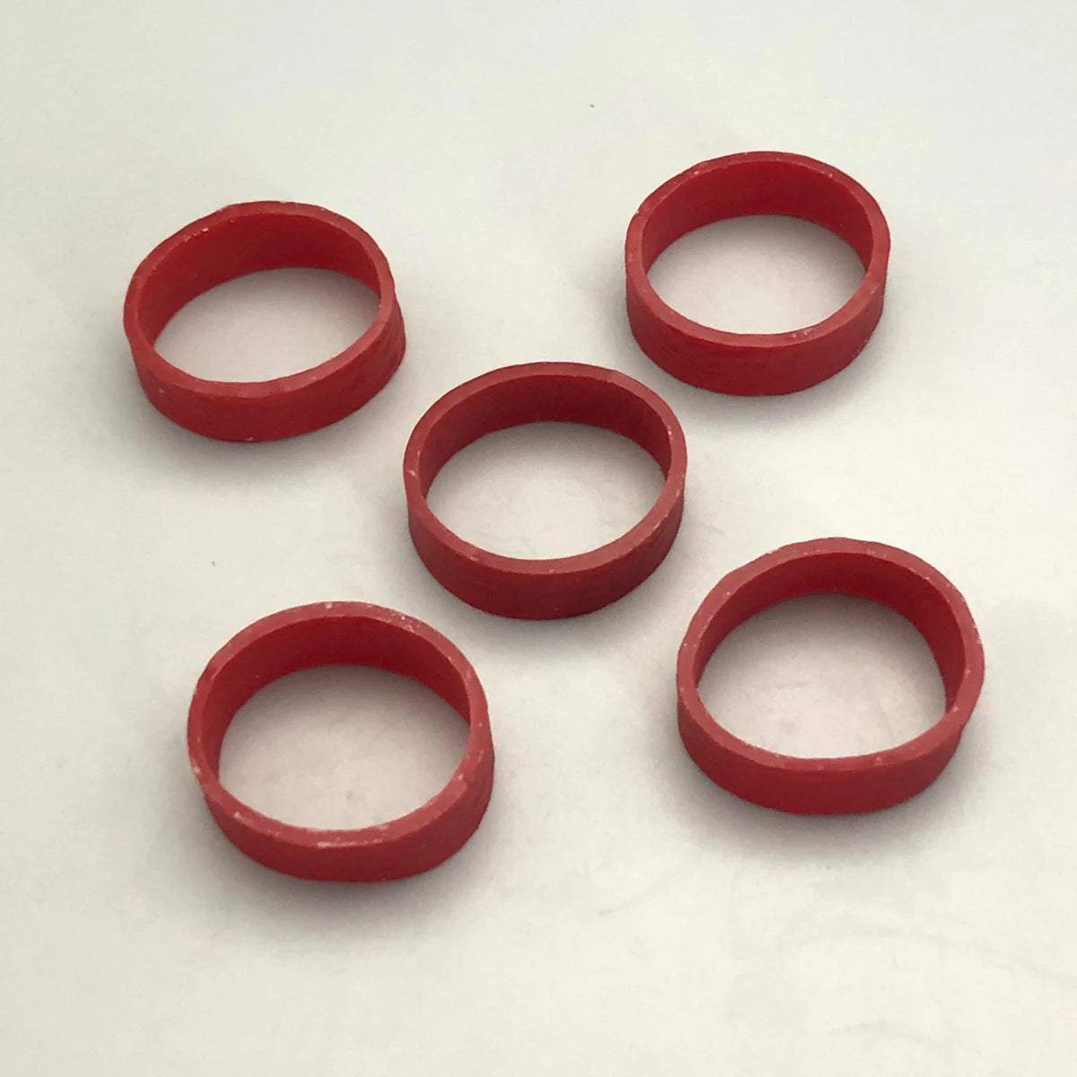 Red Color Rubber Bands