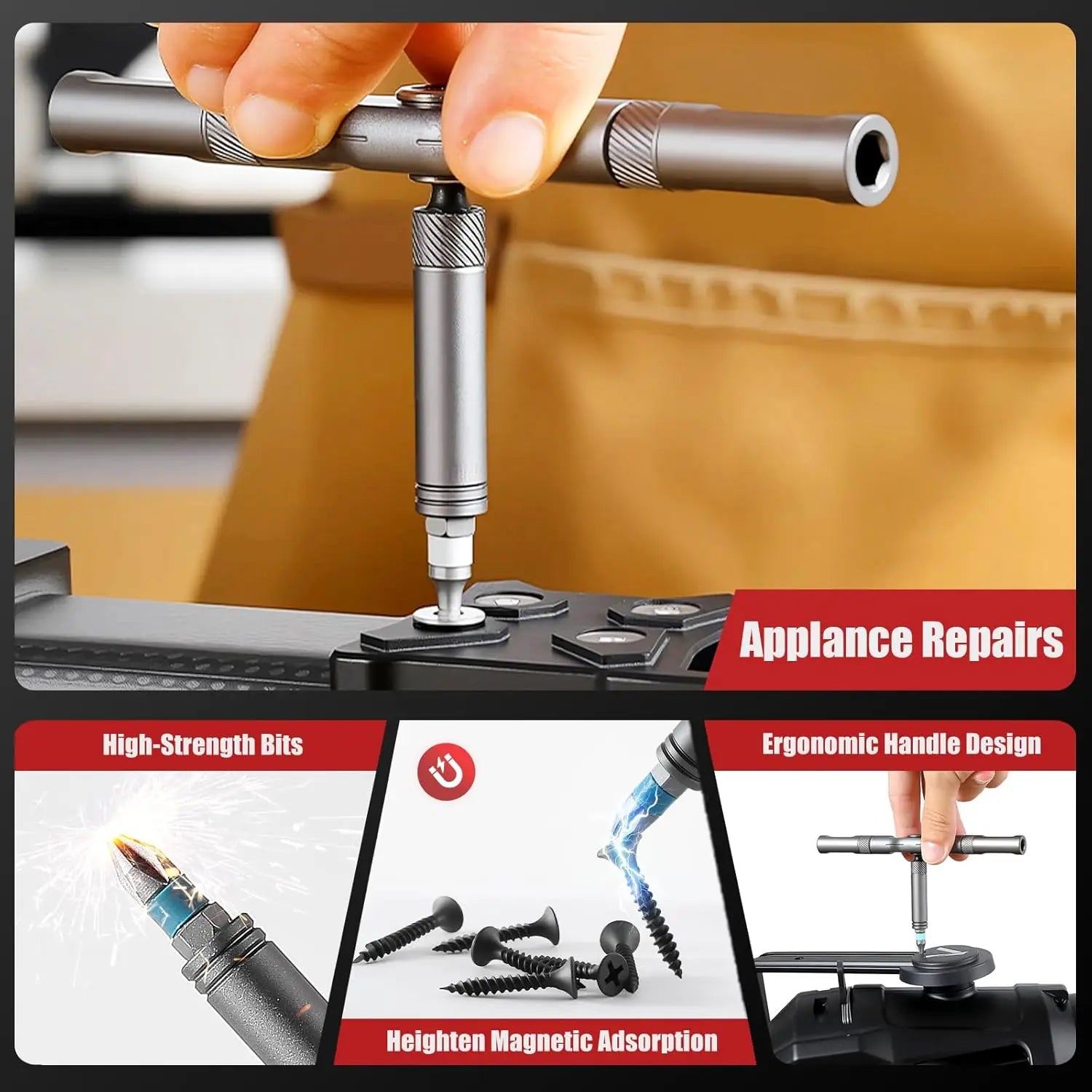 Multifunction Ratchet Screwdriver Set