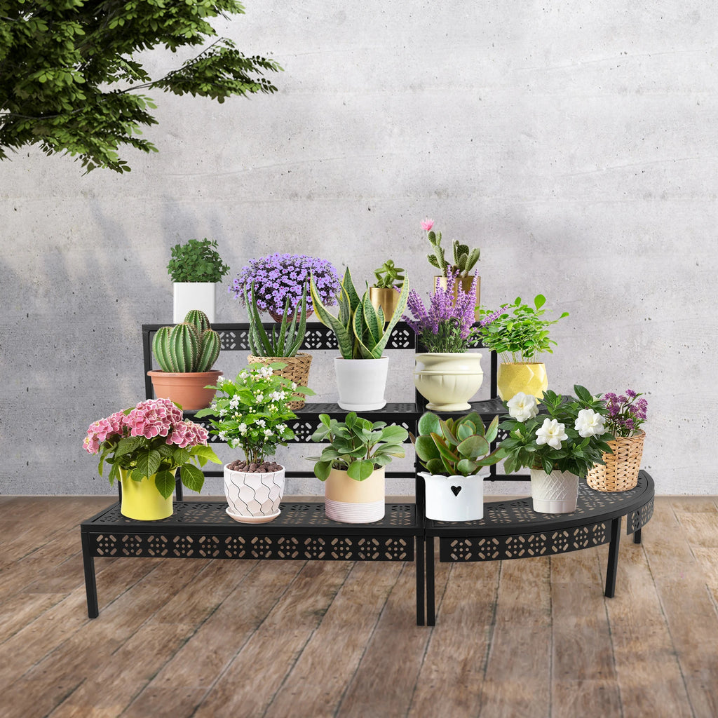 3-Tier Iron Plant Stand