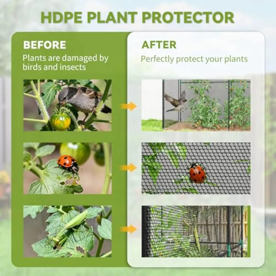 Outdoor garden cage for vegetables, flowers