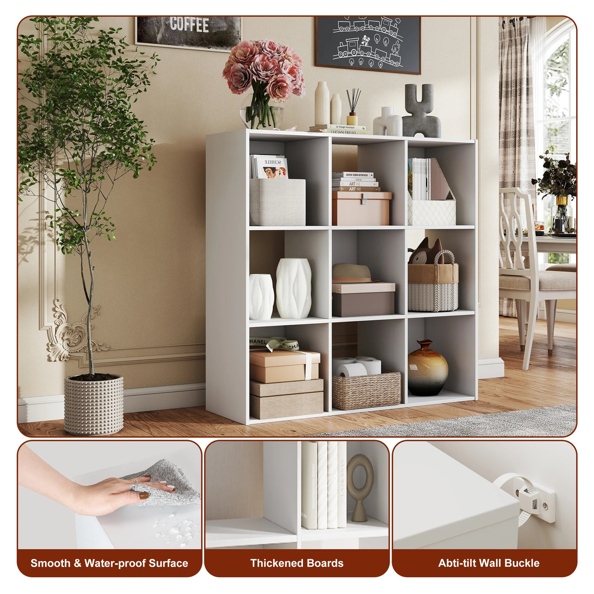 9 Cube Storage Organizer