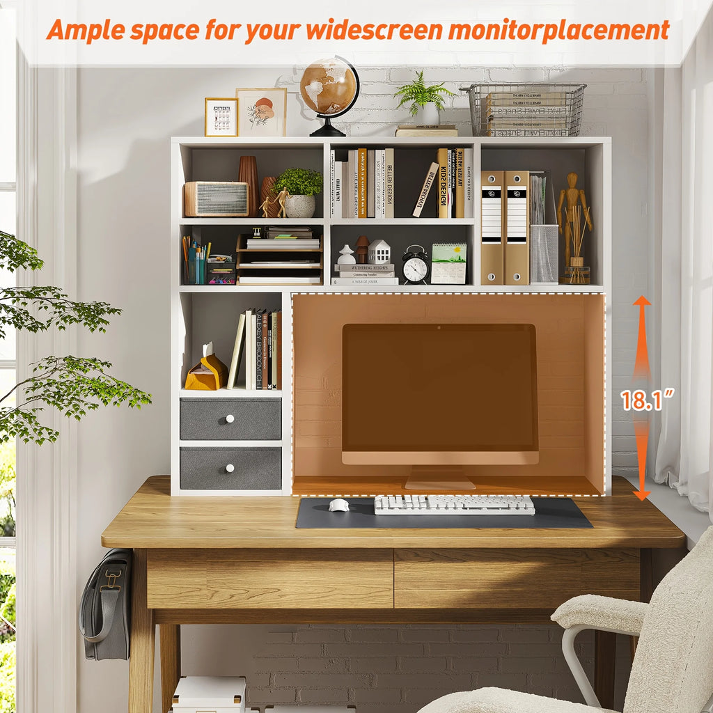 Adjustable Desktop Storage Shelf
