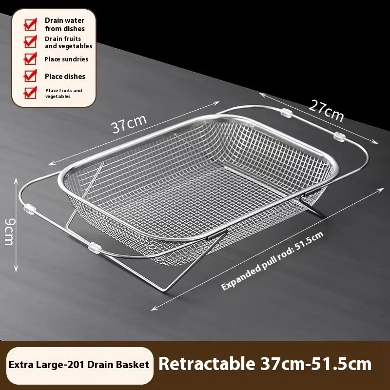 l Retractable Vegetable Washing Basket