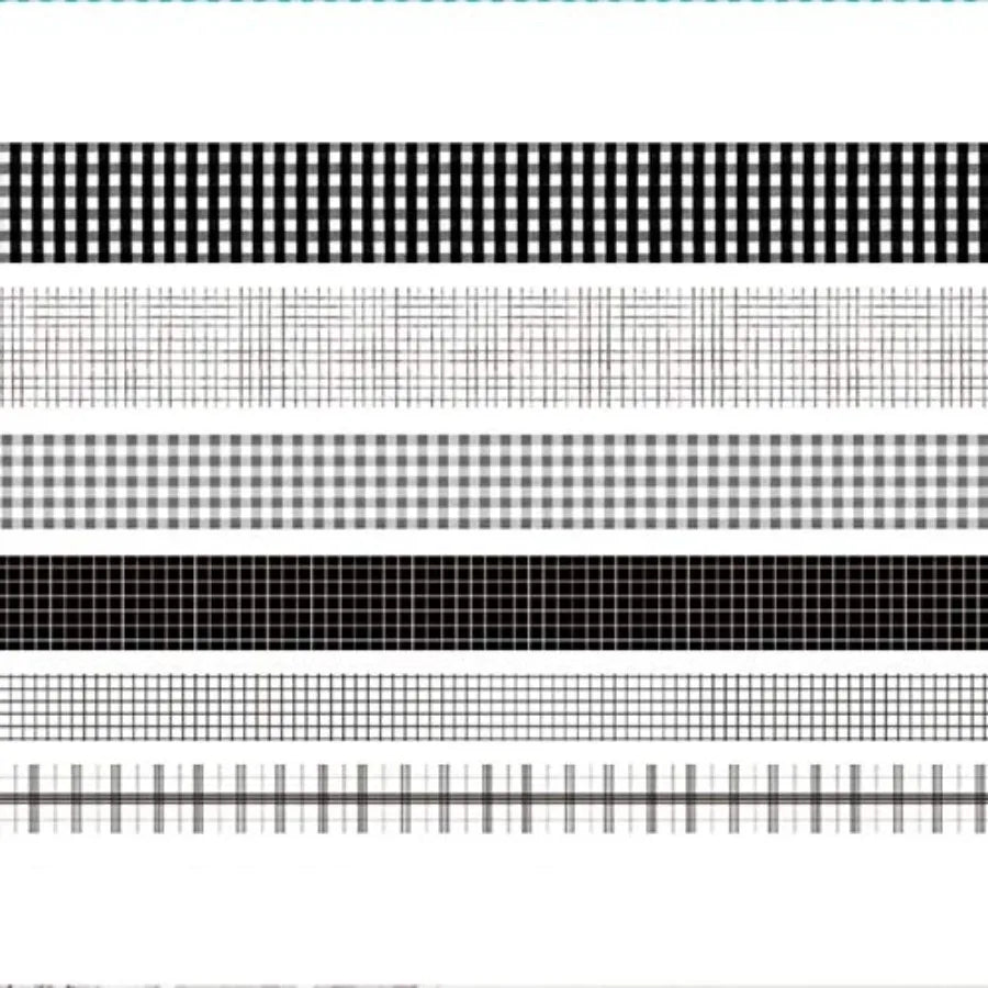 Gingham Washi Tape Set