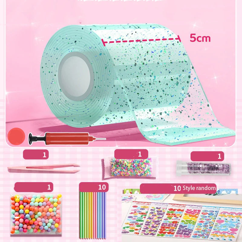 Nano Glue DIY Blow Bubble Tape