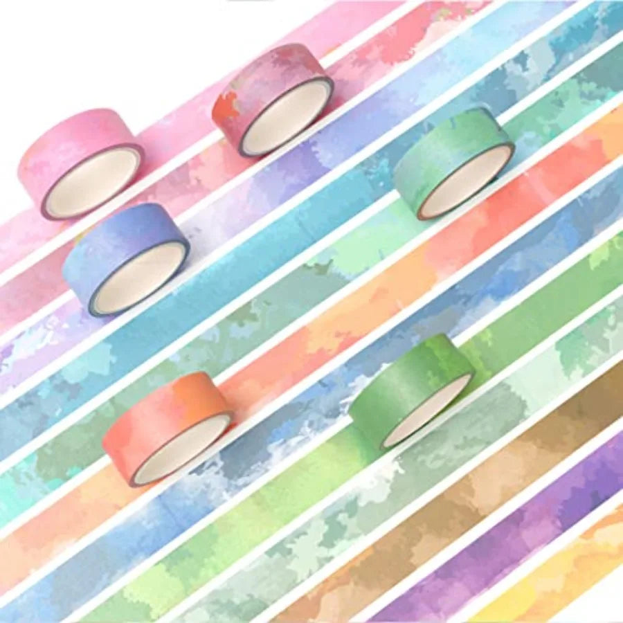 Watercolors Washi Tape Set