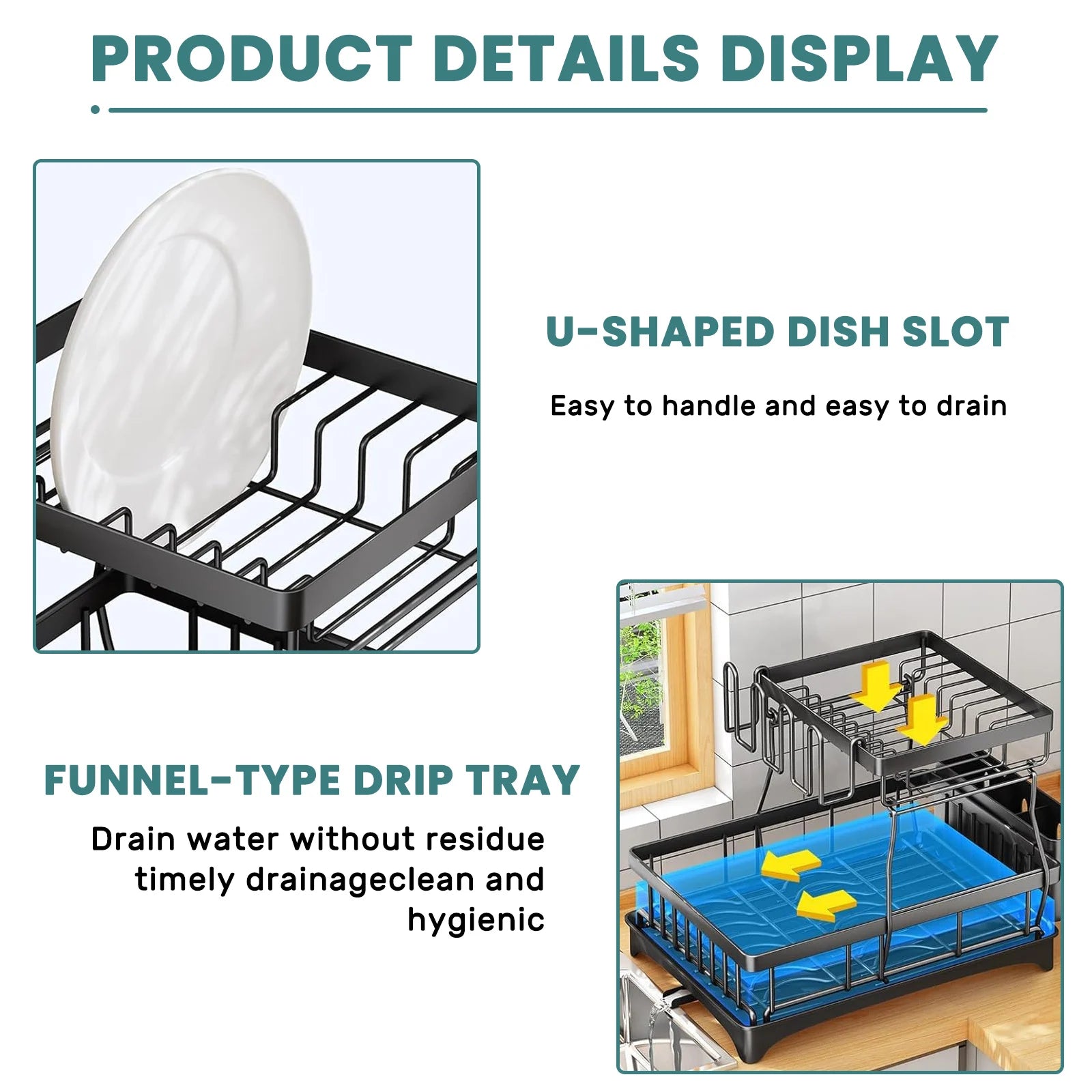 Dish drying rack