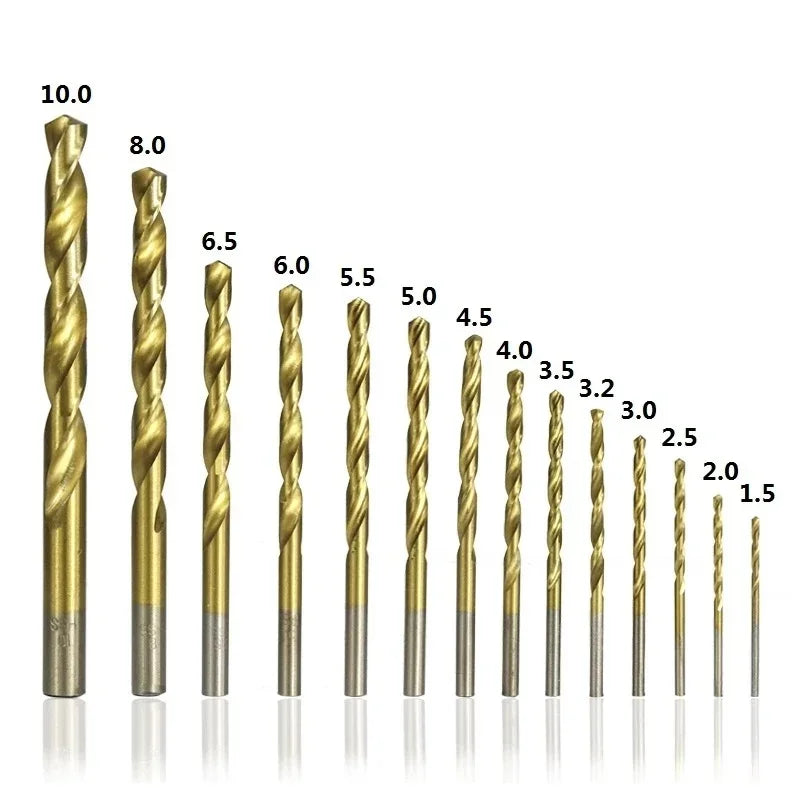 High Speed Steel Metric Drill Bit Set