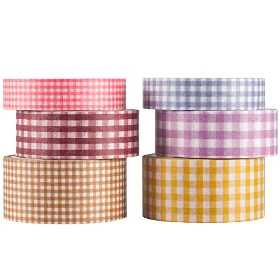 Gingham Washi Tape Set