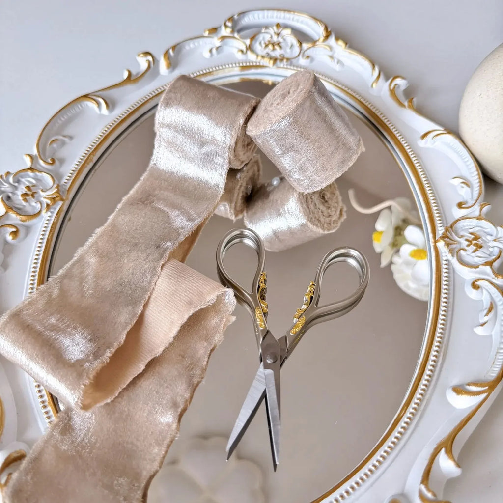 Wired Iridescent Craft Ribbon