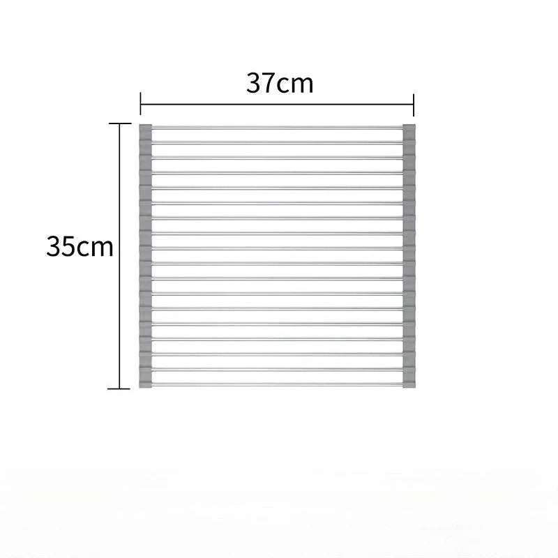 Foldable Roll Up Dish Drainer