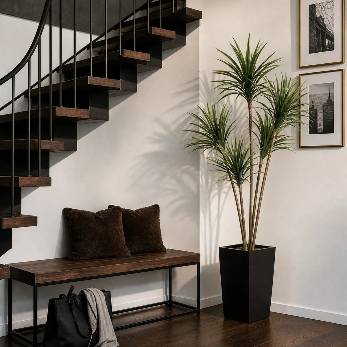 Artificial Dracaena Marginata Tree