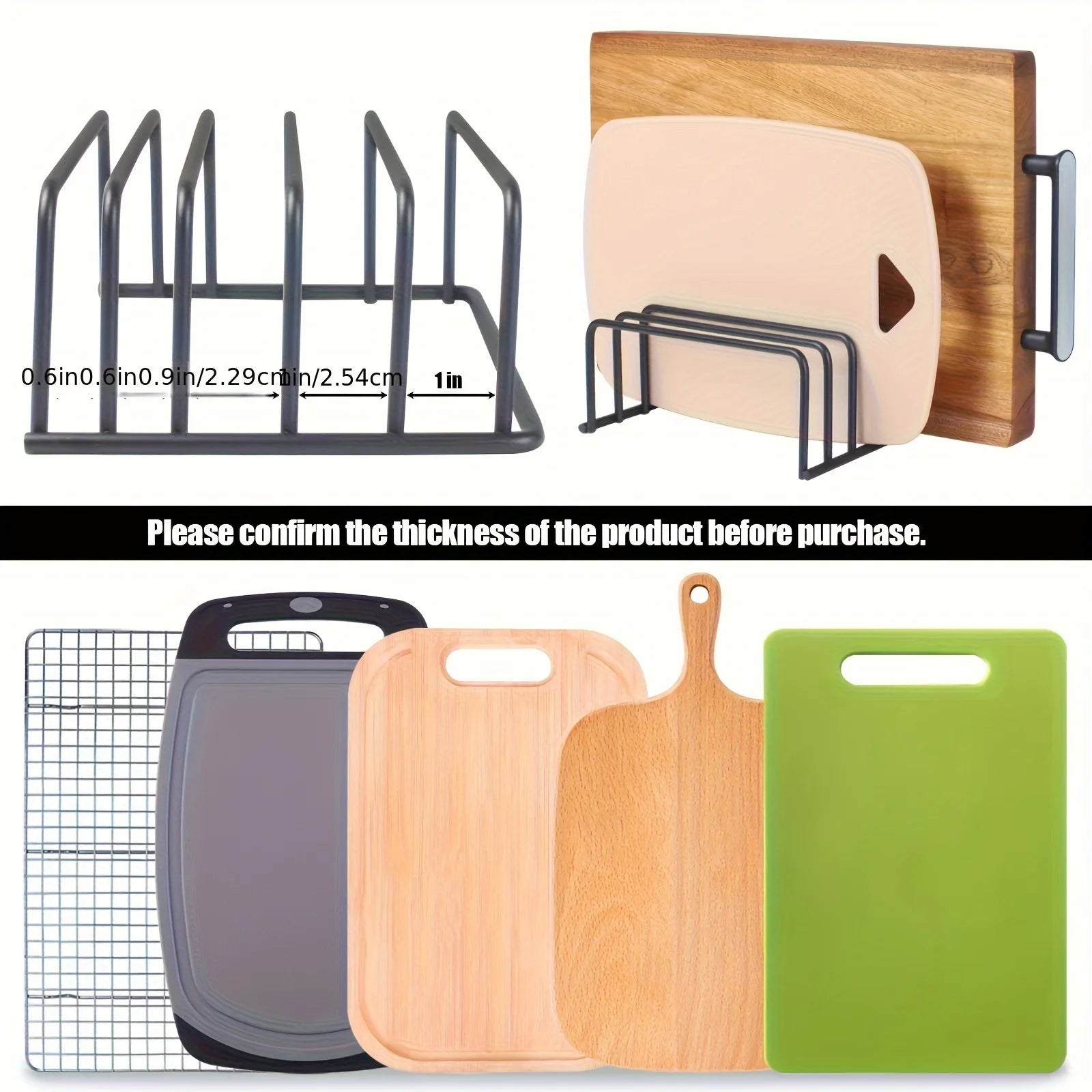 Cutting Board Storage Rack