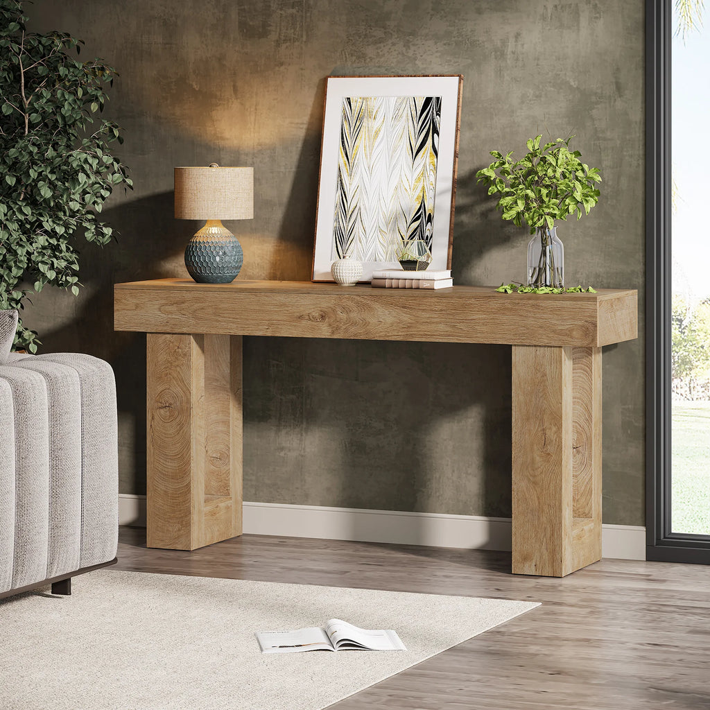 Tribesigns Farmhouse Console Table