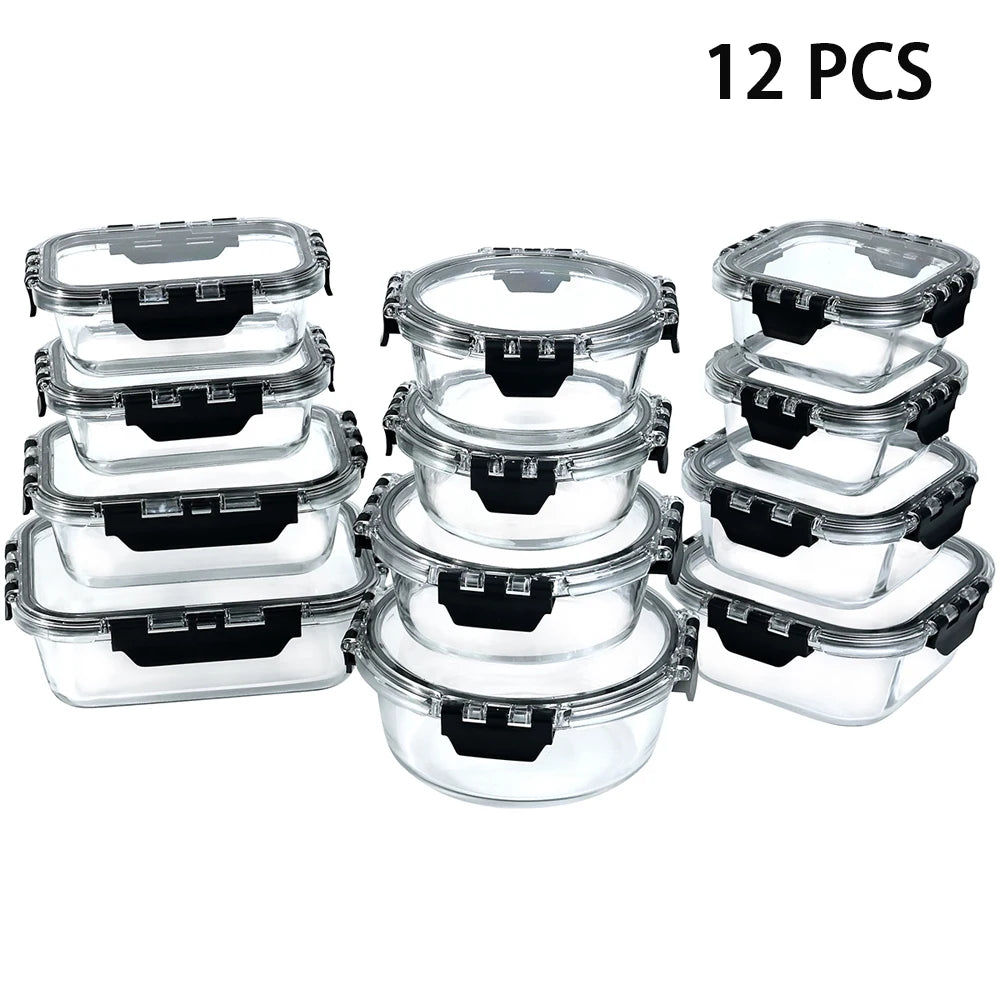 Glass Lunch Food Storage Containers