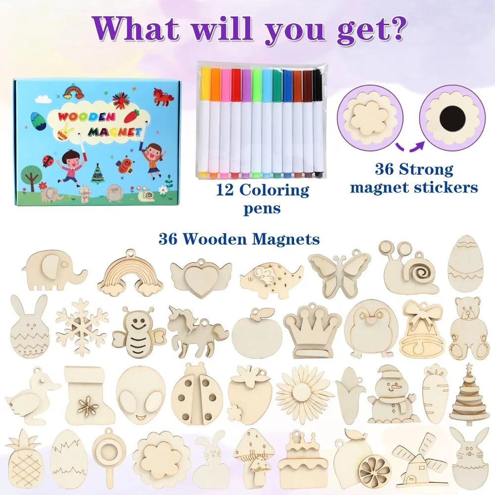 Wooden Magnets