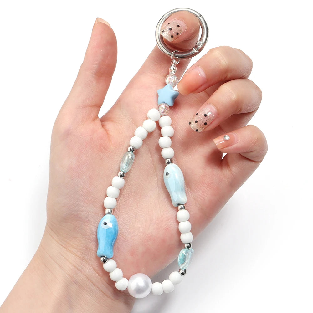 Small Fish Ceramic Beads