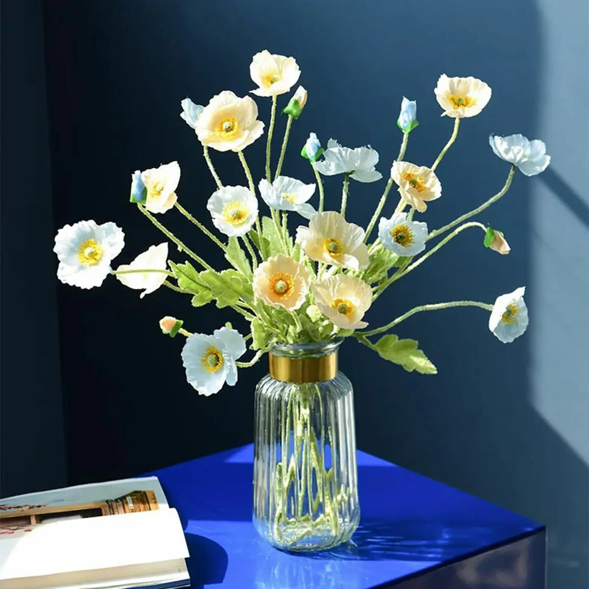 4 Head Artificial Poppy Bouquet









b